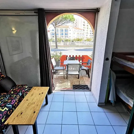 Les Portes De Catalogne - Pour 4 Personnes Avec Loggia, Le Barcares. Ref: 8pc_j4 Mae-8453 * 르발카레스
