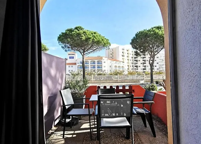 Les Portes De Catalogne - Pour 4 Personnes Avec Loggia, Le Barcares. Ref: 8pc_j4 Mae-8453 * Le Barcarès